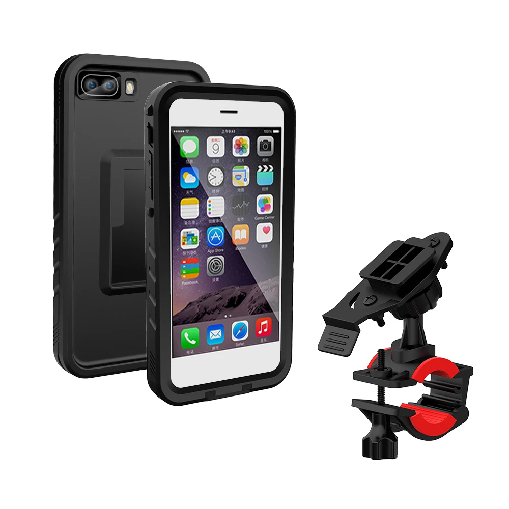 Велосипедное крепление для телефона iPhone6 7 8 Xs ударопрочный чехол GPS Поддержка 360