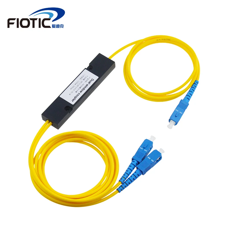 1 × 2 FBT PLC волоконный сплиттер одномодовый sc/upc FTTH 1*2 Волоконно оптический резак 1:2