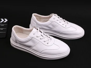 

2019 New Men Shoes Brand Flat Shoes Men Fashion Male Shoes Spring Footwear Comfortable Men Low-top wild breathable Casual Shoes