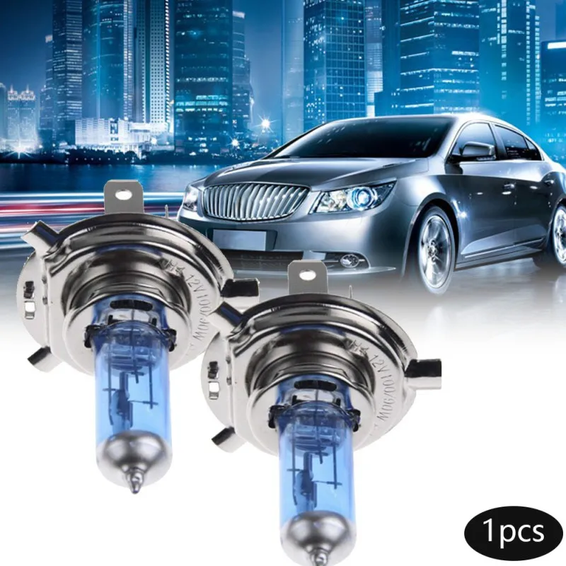 Super Bright Bulbs H4 9003 HB2 100W 12V 6000K Car Headlight Fog Lights