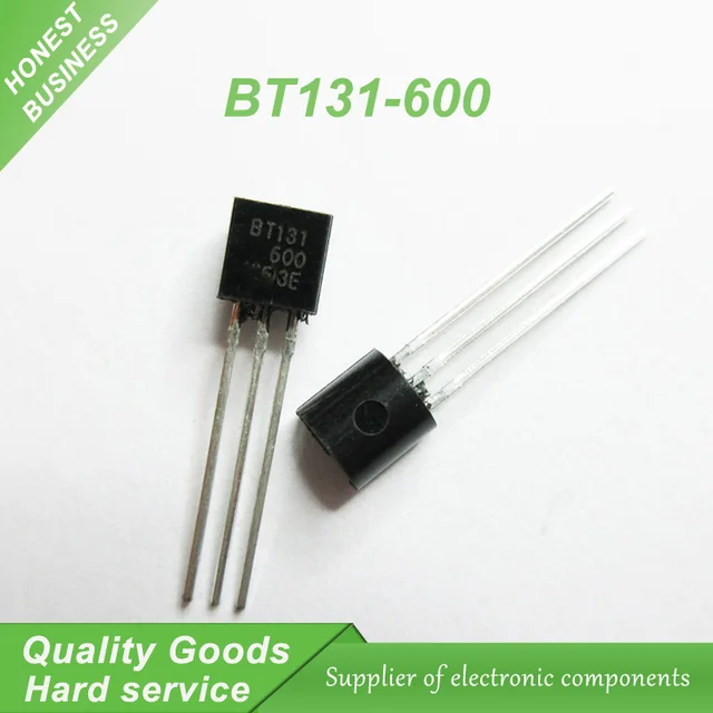 Aliexpress.com : Buy 50pcs BT131 600 BT131 TO 92 Triacs 600V 1A new ...