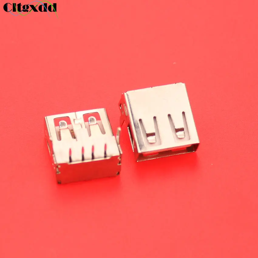 Cltgxdd 4-контактный ноутбук USB гнездо 2 0 разъем 90 градусов для настольного ноутбука