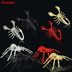 (Яндекс) шалость Хэллоуин Бар КТВ украшения комнаты реквизит моделирования насекомых модель скелета паук скорпионы чудо-игрушки dark souls
