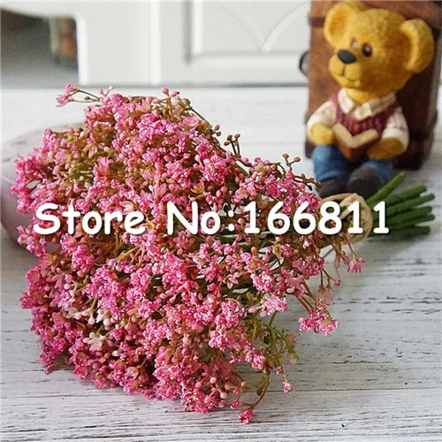 fake gypsophila bouquet
