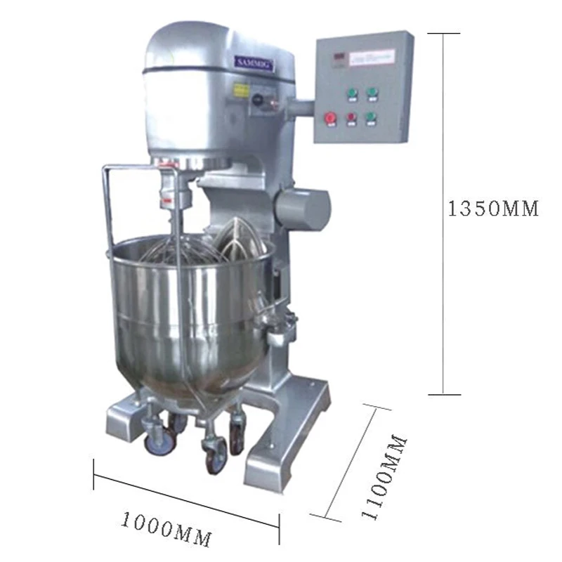 Электрическая миксер из нержавеющей стали Коммерческая перемешивающая машина SM-601LM многофункциональная машина для смешивания молочных
