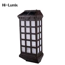 Hi-Lumix наружный садовый настенный светильник, водонепроницаемая солнечная панель, светодиодный светильник s для крыльца, патио, двора, сада, дорожки снаружи