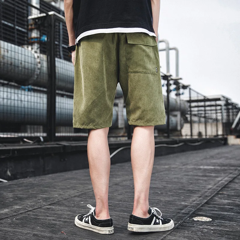 SingleRoad Cargo Shorts Men Summer Hip Hop Streetwear Fashion Pockets Knee Length Joggers Male Bermuda Casual Shorts Men