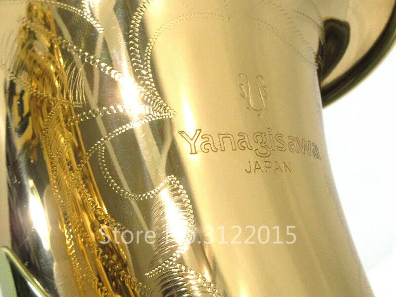 YANAGISAWA T-992 тенор Bb саксофон фосфорный бронзовый медный золотой лак B плоский с