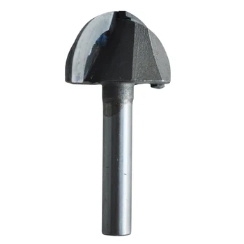 

WSFS Hot Double Flute Round Nose Router Bit, 1/4 Inch x 1 Inch Standard