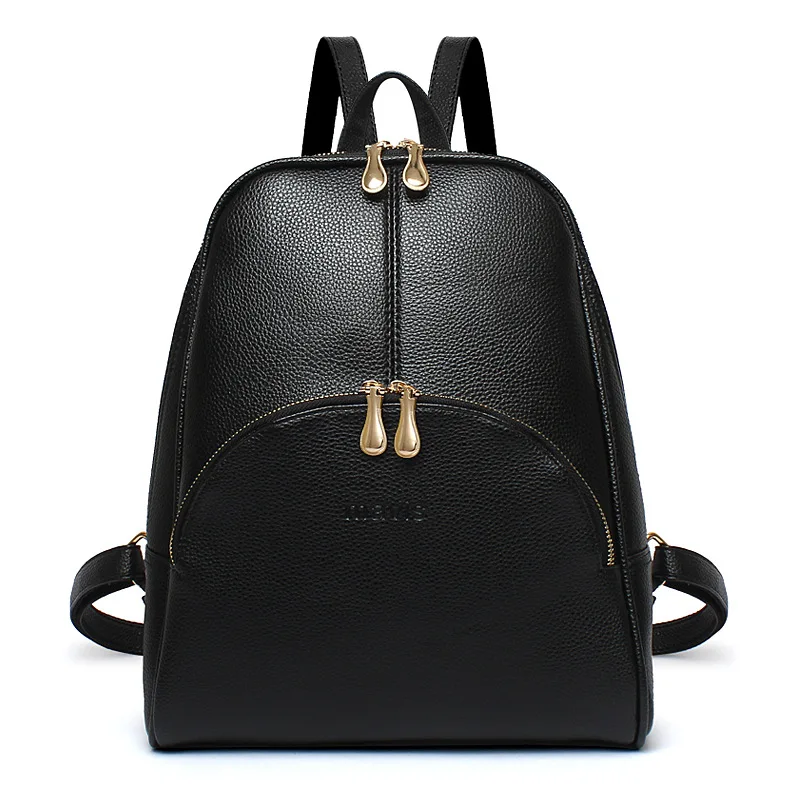 Black Backpack Women Pu Leather Female Backpacks Teenager School Shoulder Bags Mochila Feminina Rucksack Mochilas Mujer 2019