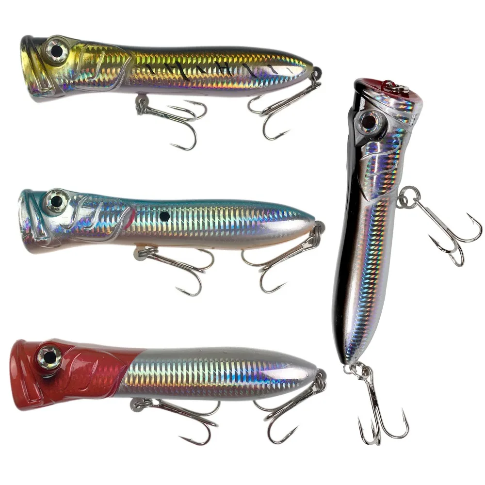 Buy 105g 18cm Topwater Lure Popper Fishing Lures Sea GT Offshore Big Game Heavy