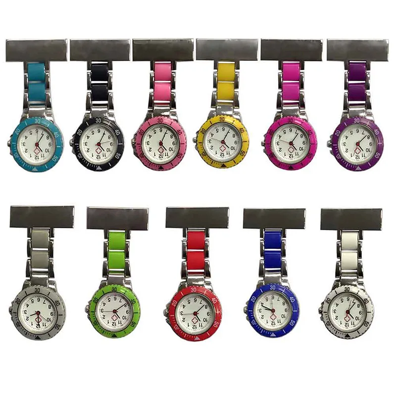 

Nurse Pocket Watches Arabic Numerals Quartz Brooch Watch Doctor Nurse Hanging Pocket Watches TT@88