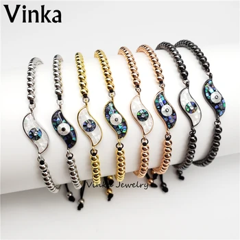 

10pcs New! Top quality Alabone charm bracelet wholesale Alabone evil eye women bracelet jewelry