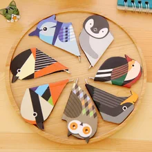 Новинка, различные птицы, животные, Закладка-магнит, зажим для бумаги, школьные офисные принадлежности, Escolar Papelaria, закладки для книг