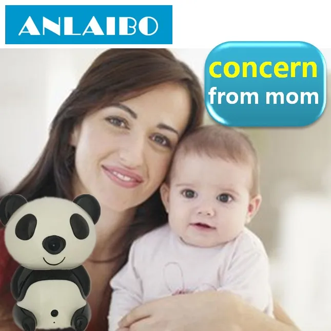 

ANLAIBO wireless toy IP camera cartoon shape surveillance with Two-way Audio, Night Vision by phone, 960P Camera for Pet Baby