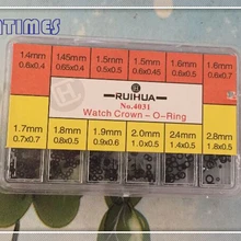 1 комплект, Высококачественная мини маленькая резиновая шайба, уплотнительное кольцо, часы, корона, водонепроницаемые часы, уплотнения