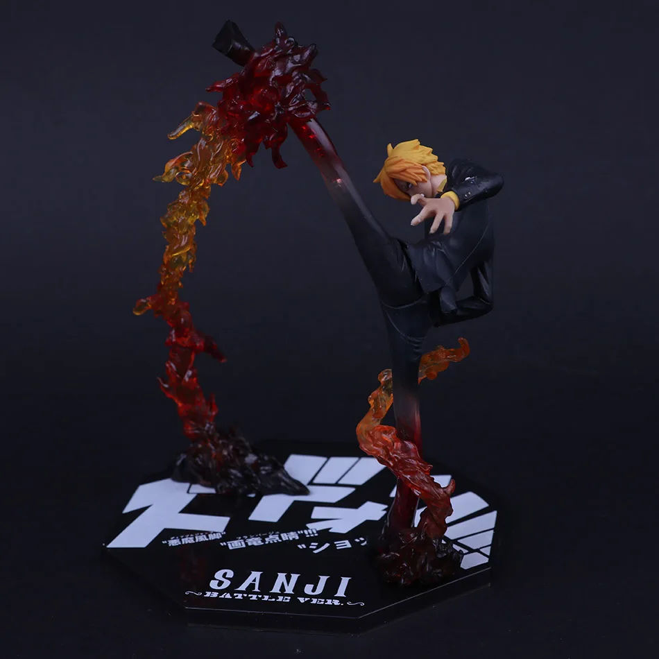 Боевая версия японского аниме цельный платок повара Sanji экшн фигурка меч один