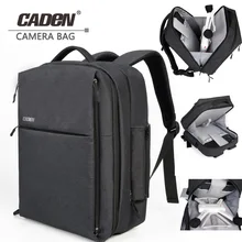 2018 CADeN for Xiaomi mi DJI Drone Bag Business Travel Bag Waterproof Nylon with Rain Cover for Xiaomi Drone Backpack caden W8