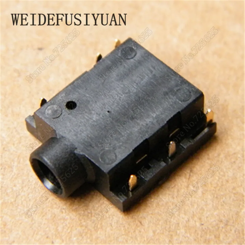 10pcs lot Audio Jack Socket Connector for Acer 4741 4741G 4741Z 4741ZG Motherboard Headphone MIC Port 6 pin