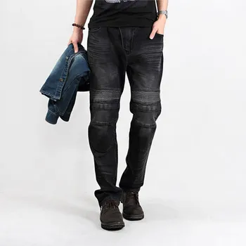 

Motorcycle riding pants men's jeans racing pants anti motorcycle trousers cowboy riding pants summer