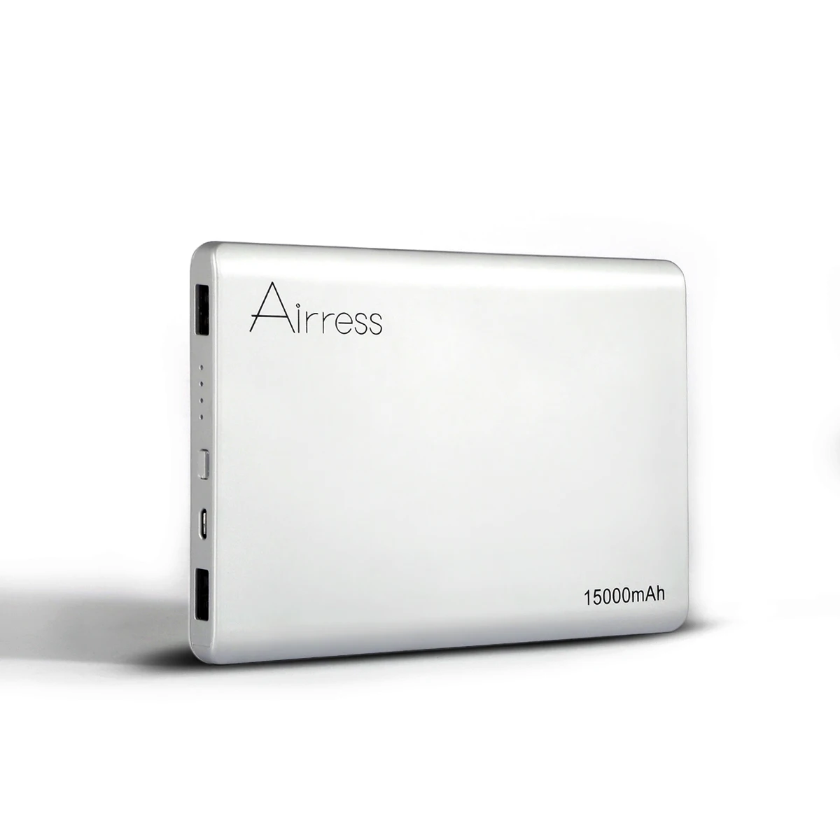 Ultra-thin Portable Top Grade Lithium Polymer Emergency Power Bank Phone Tablets Charger 2A Input 15000 mAh Airress A-001