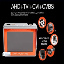 Promotion 4.3 inch four in one HD CCTV tester monitor AHD CVI TVI CVBS analog cameras testing3MP 1080P 960P 720P PTZ audio 12V