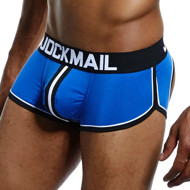 Мужское нижнее белье JOCKMAIL сексуальное с открытой спиной и завязками на