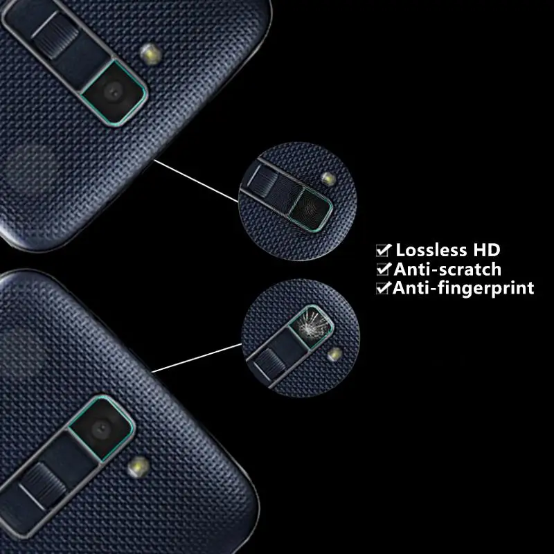 Preimum anti-shatter Rear Camera Lens Tempered Glass Film For LG K10 5.3&quot Back Protector &amp HD Clear Flim | Мобильные телефоны