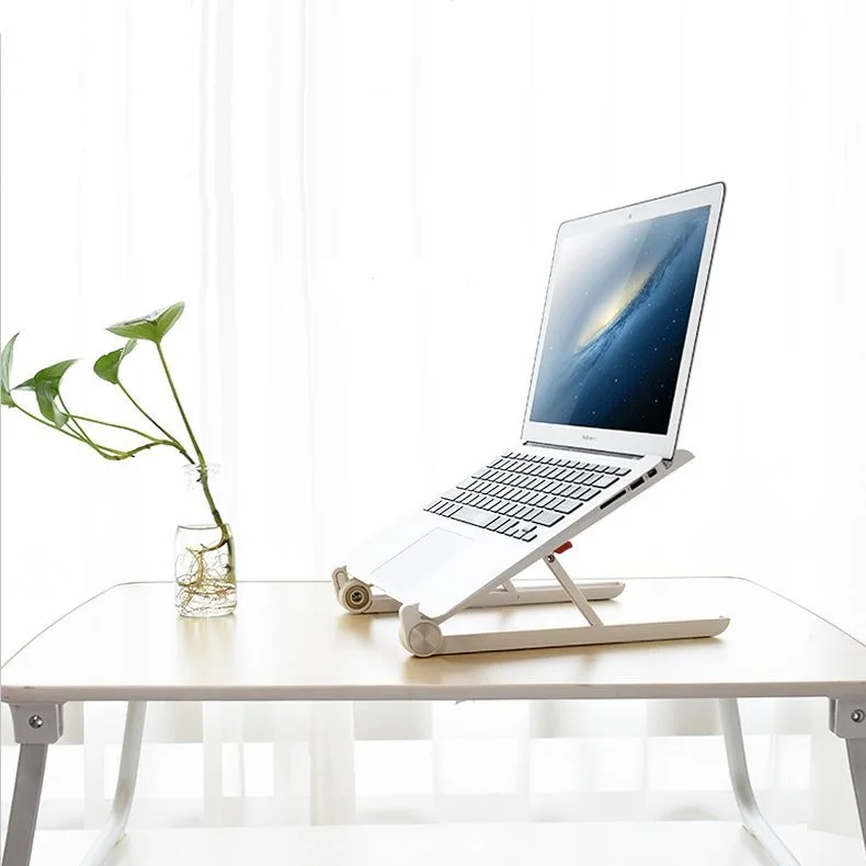 High Quality Stainless Steel Folding Laptop Table Ultralight Aluminum Office Furniture Creative Portable Notebook stand