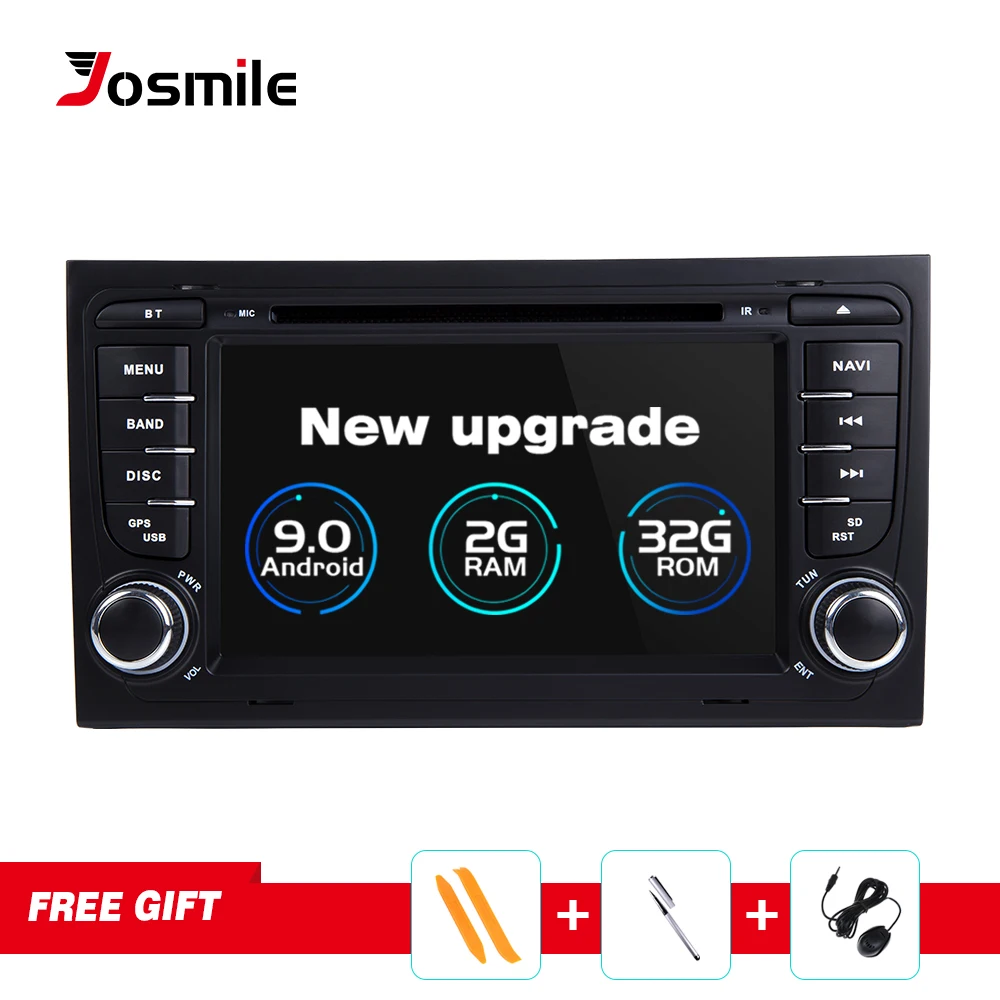 Авторадио 2 Din Android 9 0 автомобильный dvd плеер для Audi A4 B8 S4 B6 B7 RS4 8E 8H B9 Seat Exeo 2002 2008 gps
