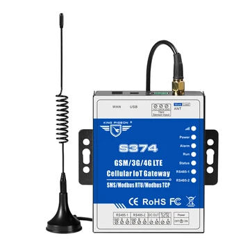 

4G LET IoT Gateway 2 RS485 for Aquaculture Sewage Treatment monitoring support Modbus TCP S374