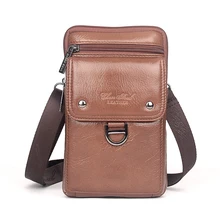 Cheer Soul пояса из натуральной кожи поясные сумки для мужчин поясная сумка для телефона Мужской Портмоне Кошельки путешествия плечо сумка через плечо