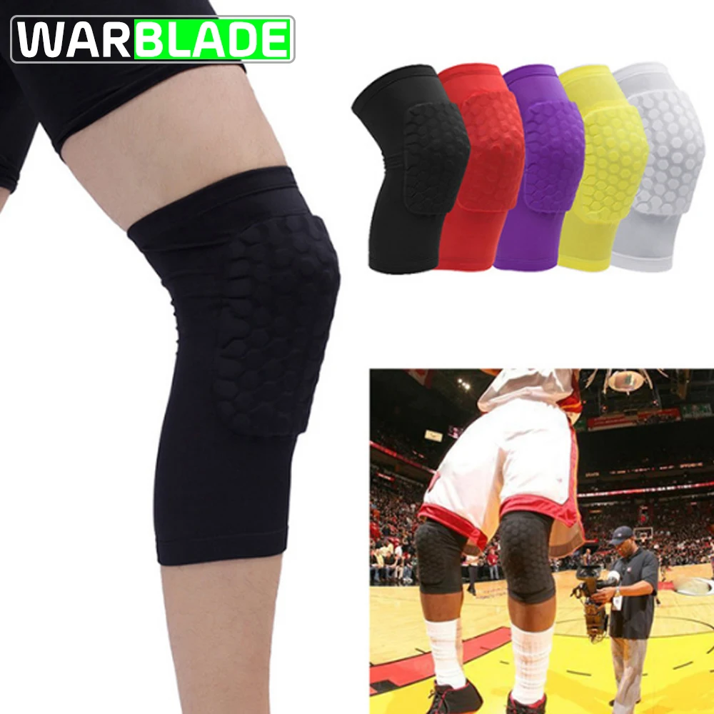 Sports Safety Kneepad Football Knee Brace Support Leg Sleeve Knee Protector