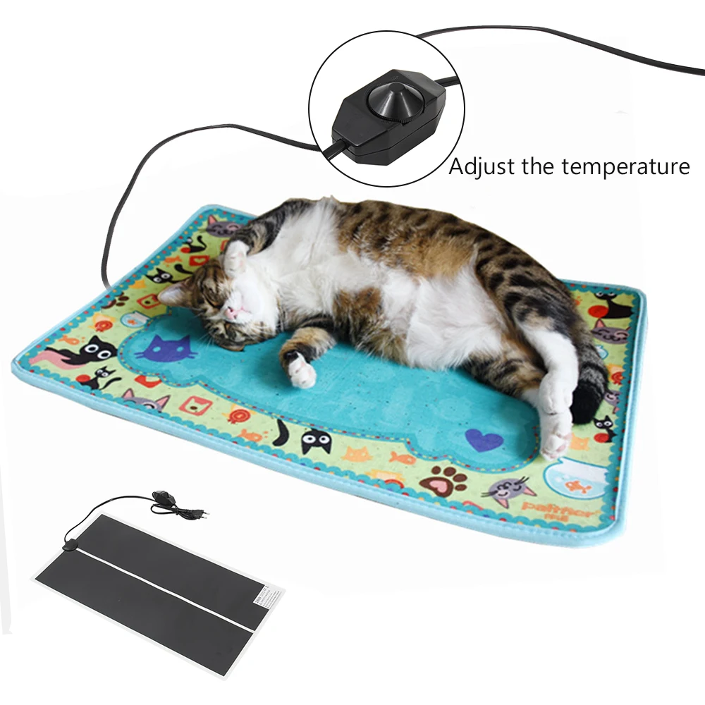 

1PC 5/20/28W EU Plug Adjustable Temperature Reptile Heating Pet Warmer Bed Mat