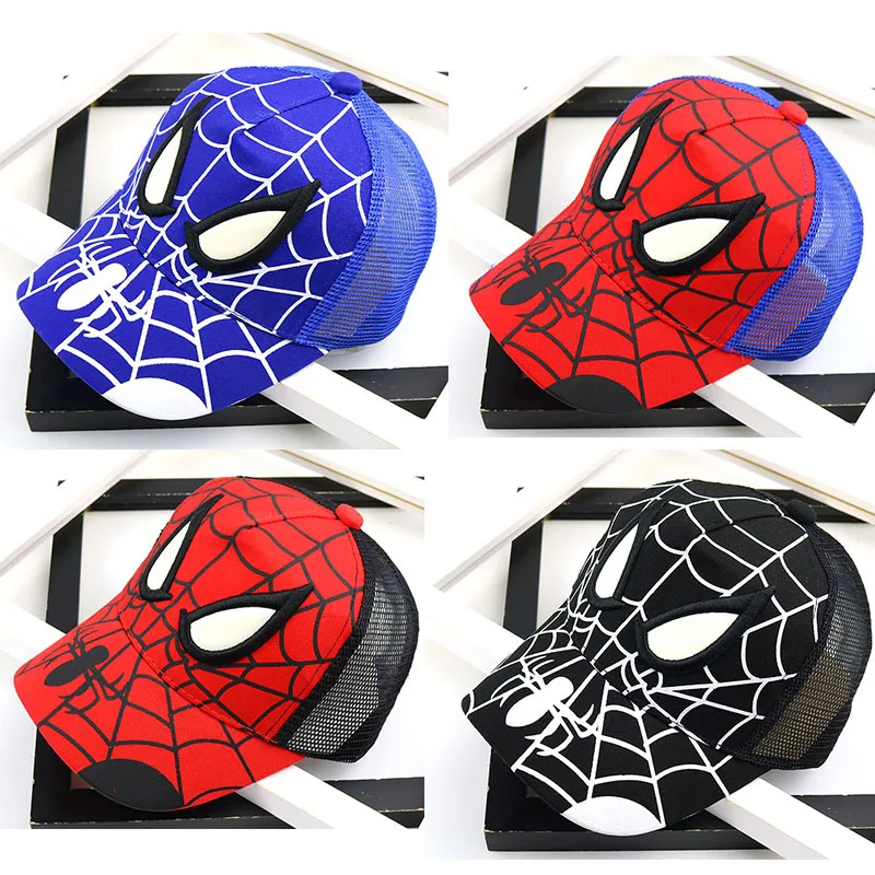 

New Baby boy girl hat Children's summer new breathable mesh cap baseball cap cartoon cap outdoor sun hat kids snapback beanies