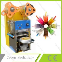 Автоматическая пластиковая крышка для чашки машина