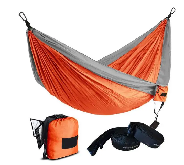 Outdoor Hanger Coloured Parachute Cloth Single and Dual Portable Hanger Camping Hanger free shipping Outdoor Hanger Coloured Parachute Cloth Single and Dual Portable Hanger Camping Hanger free shipping
