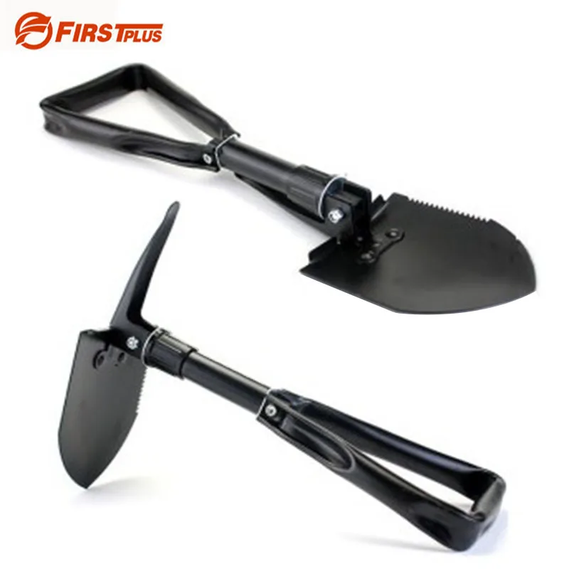 Multifunctional Car Winter Foldable Small Hoe Iron Crowbar Shovel Outdoor Emergency Bammer 46.5*11.5cm Middle|crowbar tool|ironcrowbar |