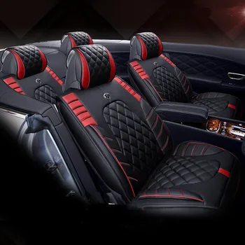 

2018New 3D Sport Car Seat Cover General Cushion,Senior Leather,Car Styling For Benz BMW Audi Cadillac Lincoln SUV