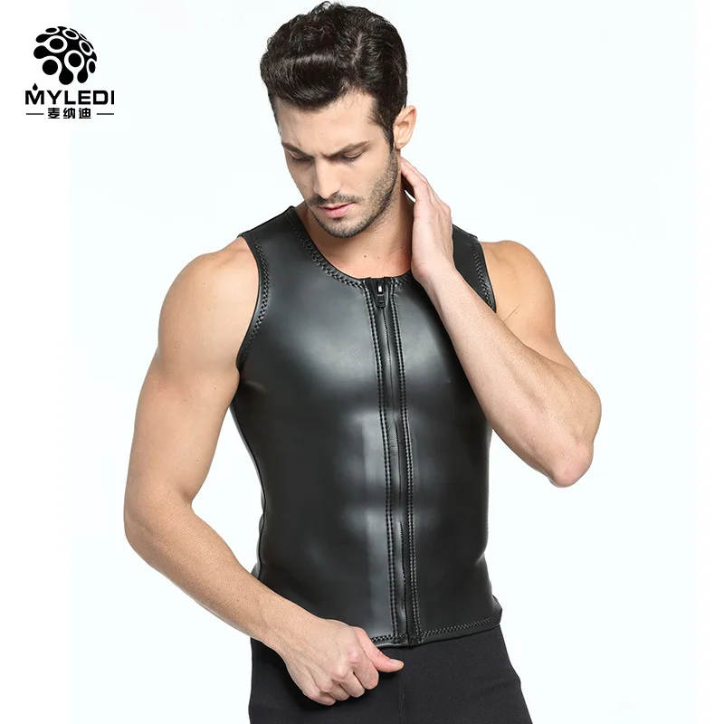 

2MM Light Skin CR High Elastic Diving Suit Vest Superelastic Light Skin Submersible Jacket MY085 Size S-XXL