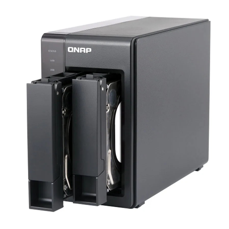 QNAP nas TS-251+ 2-bay diskless nas, nas сервер nfs Сетевое хранилище Облачное хранилище, 2 года гарантии