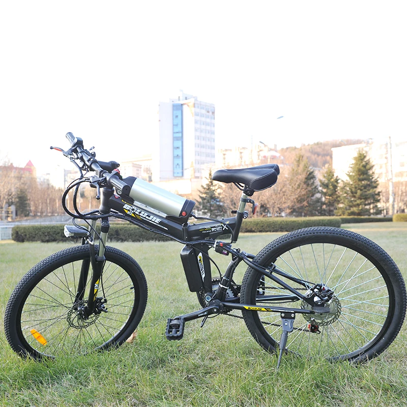 26 inch Electric Bicycle 36V Lithium Battery Electric Mountain Bike 360W Motor Foldable E Bike Max Speed 25km Mountain Bicycle