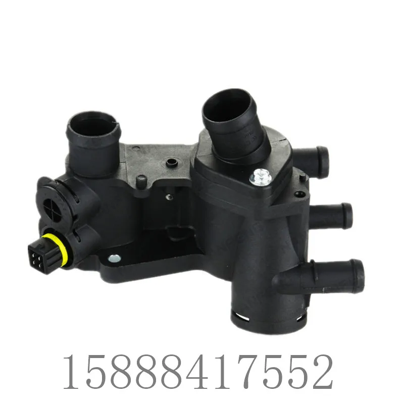 1pcs Auto cooling system thermostat housing thermostat cover Thermostat