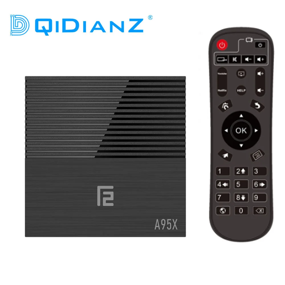 

A95X F2 Android 9.0 Smart Media Player 4K 2.4G WIFi A95XF2 Set top TV BOX Support Smartphone Remote Control Amlogic S905X2 1080P