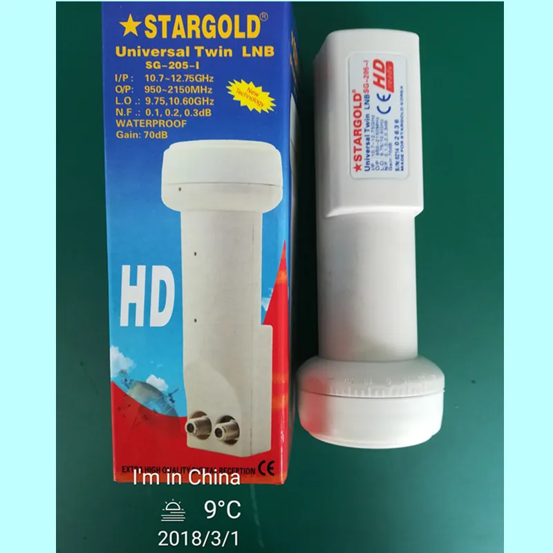 

lnb ku band FULL HD version four output ku band lnbf low noise Free tax
