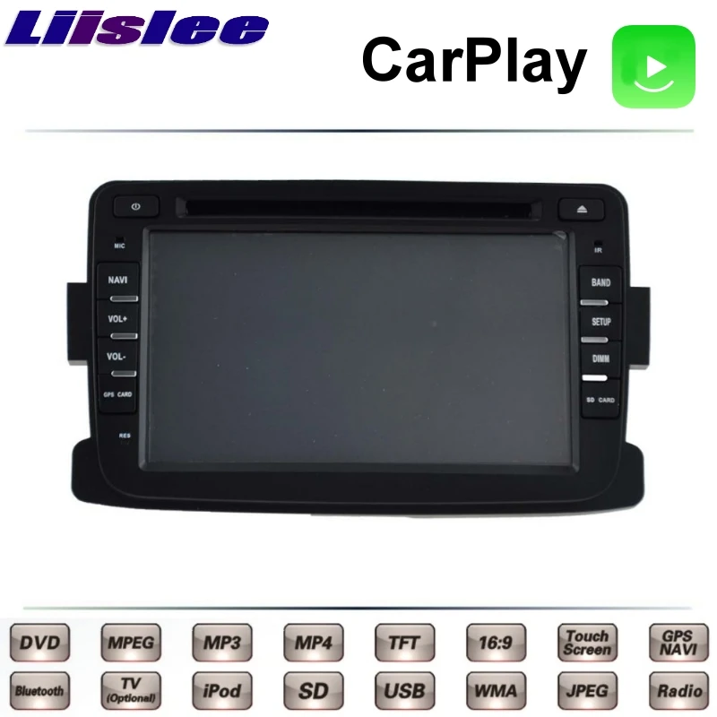 Liislee For RENAULT DUSTER 2010~2018 Car Multimedia TV DVD GPS Radio Carplay Original Style Navigation Navi 2