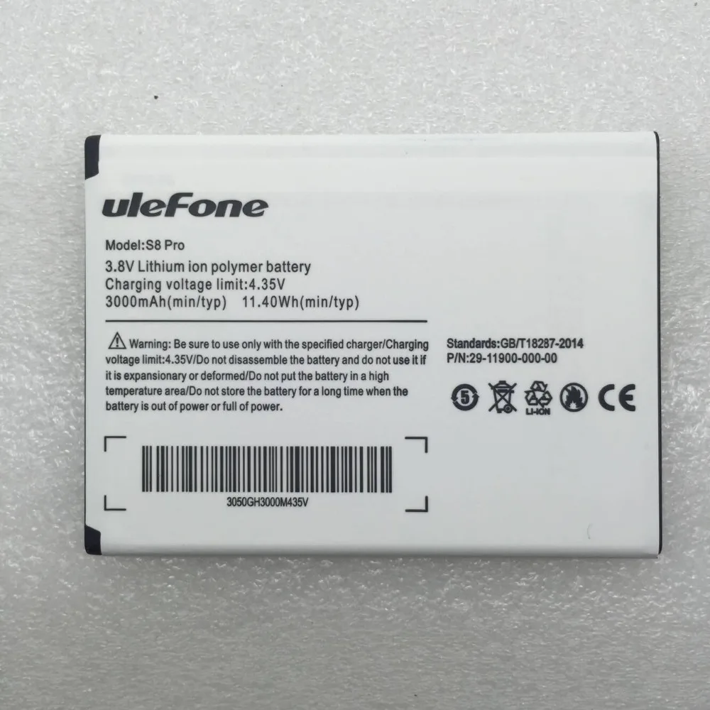 Ulefone s8 аккумулятор Ulefone s8 аккумулятор