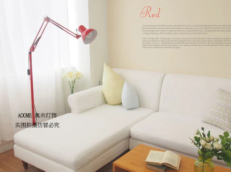 Американский кабинет, гостиная интерьерная напольная лампа современный минималистичный креативная лампа для спальни dual Mahjong отправить клип специальные Z030
