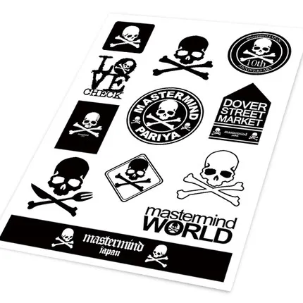 

Noizzy Mastermind Japan Skull Car Sticker Pack Vinyl Auto Doodle Decal Handy Laptop Bicycle Suitcase Helmet Tuning Car Styling