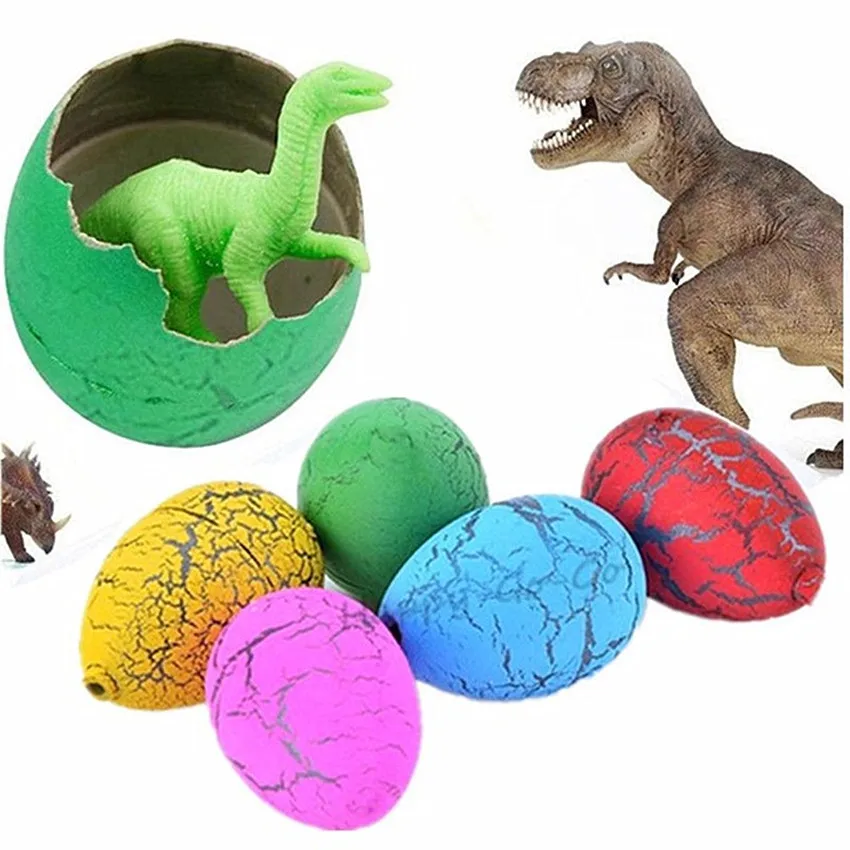 EllePeri.Com : Shop Dinosaur egg toy hatch in water, hatching dinosaur egg growing pet toy. Hatchable toys Dinosaur toys Easter hatching egg toys for kids